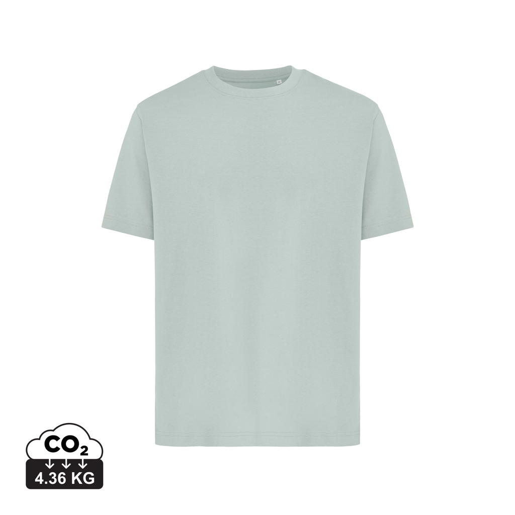 T-shirt publicitaire unisexe 220g recyclé IQONIQ Nikko Iceberg green